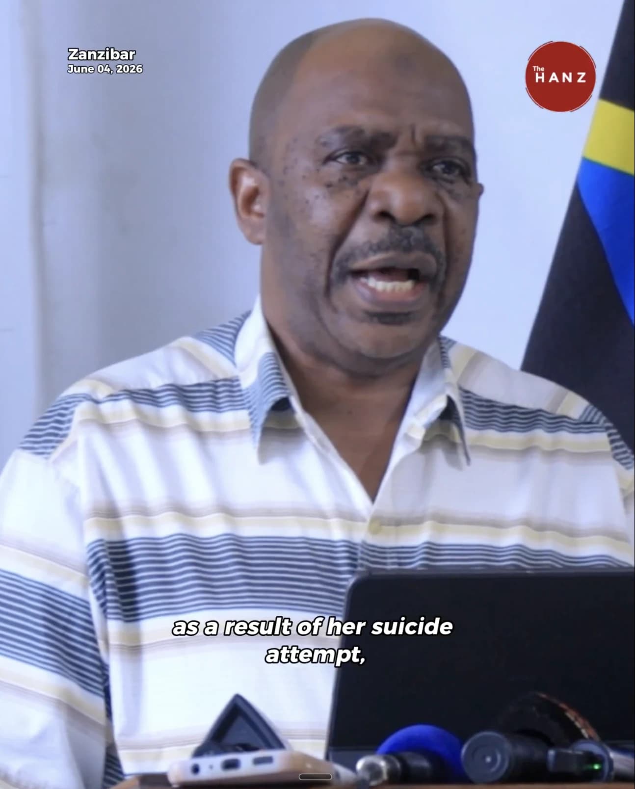 Frame 16 of 17 from Deputy Director Zuberi Chembera’s June 4, 2026 press conference announcing the official findings.